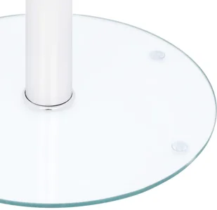 vidaXL vidaXL Stolik kawowy, przezroczysty, 40 cm, szkło hartowane - Ławy i stoliki kawowe - miniaturka - grafika 4