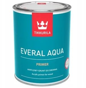 Tikkurila EVERAL AQUA PRIMER- akrylowy grunt do drewna, 0.9l - Farby i impregnaty do drewna - miniaturka - grafika 3