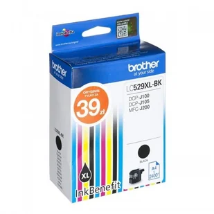 Brother Brother LC 529BK zamiennik LC529XLBK - Tusze oryginalne - miniaturka - grafika 4
