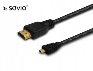 SAVIO Kabel HDMI Micro HDMI 0,5 m - Kable - miniaturka - grafika 3