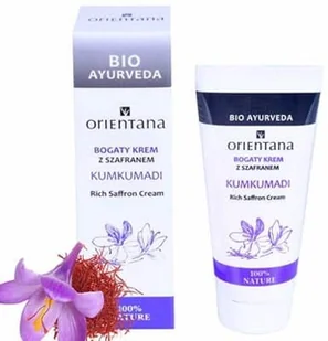 Orientana bogaty krem ODŻYWCZY do twarzy z KURKUMĄ, 30 g - Kremy do twarzy - miniaturka - grafika 2