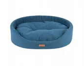 Legowiska dla psów - Ami Play Legowisko Owalne Montana XL Niebieskie - miniaturka - grafika 1