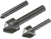 Frezy - WOLFCRAFT Zestaw Pogłębiaczy 3 sztuki 2504000 - miniaturka - grafika 1
