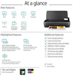 HP OfficeJet 250 CZ992A - Urządzenia wielofunkcyjne HP OfficeJet 250 CZ992A - Urządzenia wielofunkcyjne - miniaturka - grafika 5