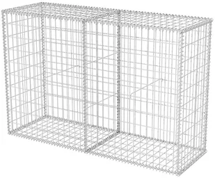 vidaXL Kosz gabionowy ze stali, 150 x 50 x 100 cm - Ogrodzenia - miniaturka - grafika 3