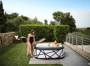 115 Taron Basen ogrodowy Jacuzzi 6 osób OZONOWANIE pojemność 930 L wymiary 185x185x68 cm) 11576347 76347-uniw - Ozonatory powietrza - miniaturka - grafika 6