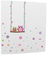 Segregatory - Goldbuch Złota księga Ordner A4, sowa, szerokość grzbietu 5 cm, laminowany druk artystyczny, biały, 35043 35043 - miniaturka - grafika 1