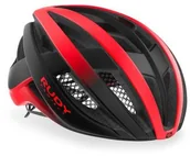 Kaski rowerowe - RUDY PROJECT PROJECT Kask rowerowy VENGER czarno-czerwony - miniaturka - grafika 1