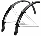 Błotniki rowerowe - Orion Błotniki 28" x 41 mm czarne komplet z chlapaczem - miniaturka - grafika 1