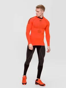 XBIONIC XBIONIC Koszulka biegowa termoaktywna THE TRICK RUN 4.0 pomarańczowa - Koszulki sportowe męskie - miniaturka - grafika 5