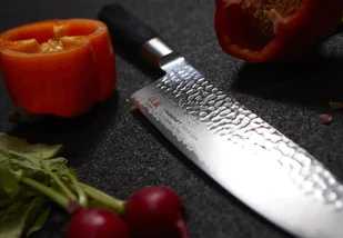 Suncraft Nóż kuchenny Suncraft SENZO CLASSIC Santoku small 143 mm SZ-03 - Noże kuchenne - miniaturka - grafika 5