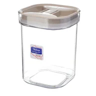 Pojemniki kuchenne - Galicja Pojemnik hermetyczny Reno 1,6l beż - miniaturka - grafika 1