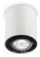 IDEAL LUX Oczko Sufitowe Mood Pl1 Small Round Bianco 140841 Średnica 9,0 Wys. 10,0 - Lampy sufitowe - miniaturka - grafika 4