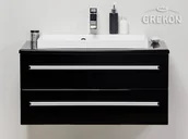 Szafki łazienkowe - Gante Szafka wisząca z umywalką 80/39/2 FKS seria Fokus C FKS-C-U80/39/2 FKS LIZ - miniaturka - grafika 1