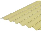 Pokrycia dachowe - POLYXO Płyta falista PCV 250 x 90 cm dymny Polyxo - miniaturka - grafika 1