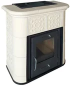 Piece wolnostojące - MARMI-DECOR Piec kominkowy kaflowy Moris 8kW MARMI-DECOR - miniaturka - grafika 1