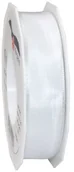 Pasmanteria - Unbekannt Jedwabna wstążka Lyon 25 MM/25 m Biały 4642525-601 - miniaturka - grafika 1