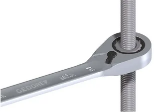 Gedore Przełączalny klucz oczkowo-płaski z grzechotką 7 UR 8 (2297256) 2297256 - Klucze i nasadki - miniaturka - grafika 2