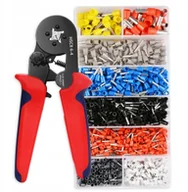 Narzędzia sieciowe - Praska Zaciskarka Do Tulejek 0.25-10mm + 1200 szt - miniaturka - grafika 1