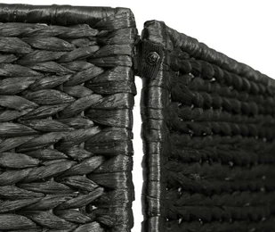 vidaXL 5-panelowy parawan pokojowy, czarny, 193x160 cm, hiacynt wodny vidaXL - Parawany - miniaturka - grafika 5