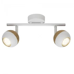 Brilliant Oświetlenie Scan Lampa Sufitowa LED Biały, Jasne drewno, 2-punktowe G59413/75 - Lampy sufitowe Brilliant Oświetlenie Scan Lampa Sufitowa LED Biały, Jasne drewno, 2-punktowe G59413/75 - Lampy sufitowe - miniaturka - grafika 1