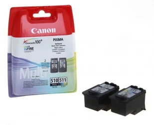 Canon PG-510 czarny / CL-511 kolor Multi Pack 2970B010 - Dodatki do drukarek i skanerów - miniaturka - grafika 4
