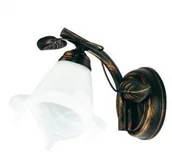 Lampy ścienne - Lampex Kinkiet Bluszcz braz + zloto 090/KL B+Z 215-838 090/KL C+M - miniaturka - grafika 1