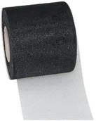 Pasmanteria - Pattberg Prezent 72 MM 50 m taśma Verona  tiulu, czarna 2077550-613 - miniaturka - grafika 1