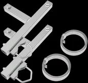 Uchwyty i mocowania do anten satelitarnych - LP Uchwyt SAT opaska kominowa 5m LEC-UCH0325 - miniaturka - grafika 1