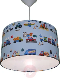 Niermann STANDBY Lampa wisząca Pojazdy niebieska - Lampy sufitowe - miniaturka - grafika 4