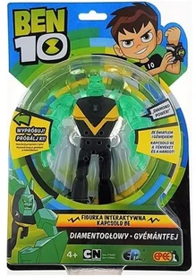 Epee Ben 10 Figurka deluxe 15cm Diamentogłowy 229397 - Figurki dla dzieci - miniaturka - grafika 7