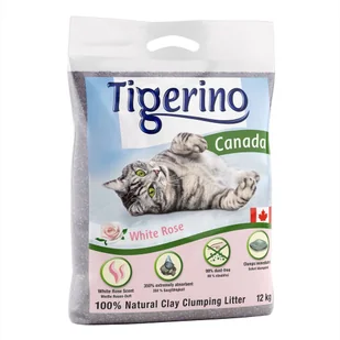 Tigerino Tigerino Canada żwirek dla kota zapach białej róży 12 kg ok 12 l) - Żwirek dla kotów Tigerino Tigerino Canada żwirek dla kota zapach białej róży 12 kg ok 12 l) - Żwirek dla kotów - miniaturka - grafika 1