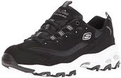 Sneakersy damskie - Skechers 11422 BKW D'Lites Extreme, damskie buty typu sneakers. - czarny - 11930-BLK - miniaturka - grafika 1