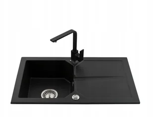 Laveo 6 kolorów Zlewozmywak Granitowy Duża Komora 20 cm - Zlewozmywaki - miniaturka - grafika 20