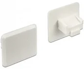 Akcesoria do tabletów i e-booków - Delock ochrona przed kurzem do gniazda RJ45 bez uchwytu 10 sztuk, białe 64019 - miniaturka - grafika 1