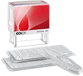 Pieczątki - Colop 1093602200 stempel tekst Printer 30/2 poduszka na zestaw 47 X 18 MM, 5 liniowy, czarny 100885 - miniaturka - grafika 1