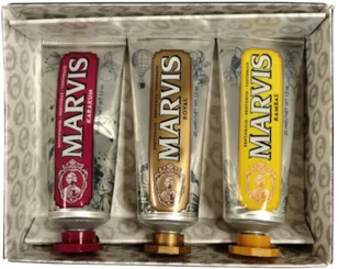 Marvis WONDERS OF THE WORLD Zestaw past do zębów 3 x 25ml - Pasty do zębów - miniaturka - grafika 2