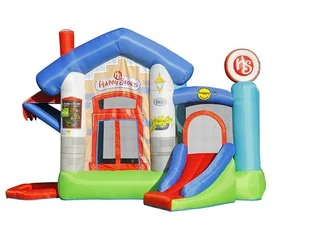 Happy Hop Dmuchaniec Happyhop Zamek Dmuchany Happy Store Zjeżdżalnia Trampolina - Place zabaw - miniaturka - grafika 5