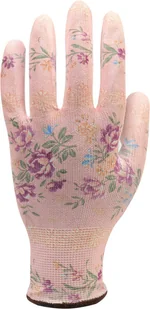 FLO Rękawice ogrod. kwiatki - beżowe 8" 74128 74128 - Rękawice robocze - miniaturka - grafika 2