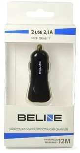 Beline Ładowarka samochodowa 2xUSB 2.1A czarna (Beline0006) - Ładowarki samochodowe - miniaturka - grafika 2