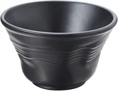 Miski i półmiski - Revol Mała miska gnieciona 250 ml Froisses czarna 646217 - miniaturka - grafika 1