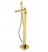 Baterie wannowe i prysznicowe - PMD Piramida PMD Aspira Bateria wannowa wolnostojąca złota BW-A-ZL - miniaturka - grafika 1