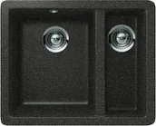 Zlewozmywaki - Teka RADEA 550/370 TG  ONYKS 40143671 - miniaturka - grafika 1