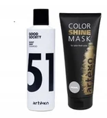 Zestawy kosmetyków damskich - Artego Szampon + Maska Do Włosów Blond Popielaty - miniaturka - grafika 1