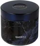 Termosy - Quokka Whim Food Jar Lunchbox termiczny termos obiadowy 600 ml Marble) - miniaturka - grafika 1