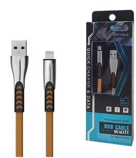 SENBONO SOMOSTEL KABEL USB TYP-C 2.4A ZŁOTY 2400MAH QUICK CHARGER QC 3.0 1M POWERLINE BW02 BW02 BW02 Gold TYP-C - Kable USB - miniaturka - grafika 3