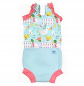 Pieluchy - Kostium kąpielowy z pieluszką - kaczuszki XL - miniaturka - grafika 1