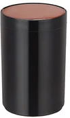 Kosze na śmieci - MSV serii "Lena" wzornictwo kosz na śmieci łazienkowy kosz na śmieci z pedałem 5 litry ( x wys.): ok. 18,5 x 26,3 cm w kolorze czarnym/miedź 143444 - miniaturka - grafika 1
