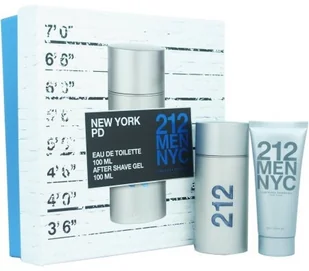 Carolina Herrera 212 Men zestaw woda toaletowa spray 100ml + balsam po goleniu 100ml - Zestawy kosmetyków męskich - miniaturka - grafika 3