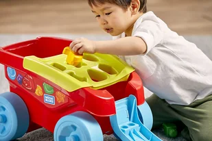 Fisher Price Fisher Price Mega Bloks Wózek Sorter FVJ47 - Klocki - miniaturka - grafika 7